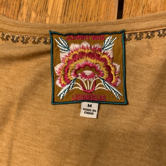 Johnny Was embroidered top - Picture 8 of 14